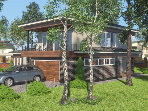 Greystone Villa Evi 3D Model