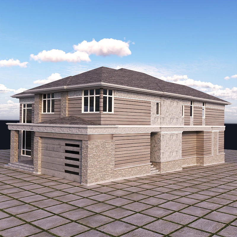 2368 Hixon 3D Model .c4d .max .obj .3ds .fbx .stl .blend 