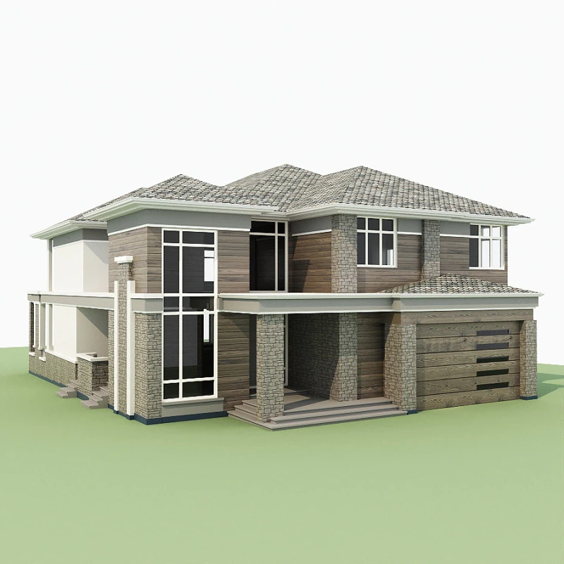 2368 Hixon 2 3D Model .c4d .max .obj .3ds .fbx .stl .blend 