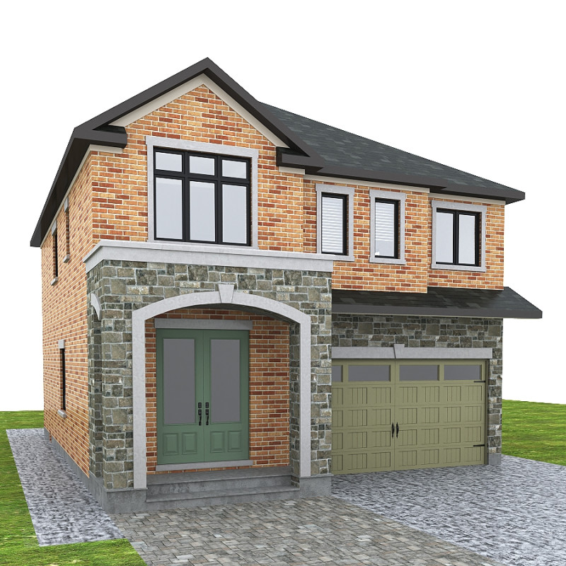 Model 4Elevatie A 3D Model .c4d .max .obj .3ds .fbx .stl .blend 