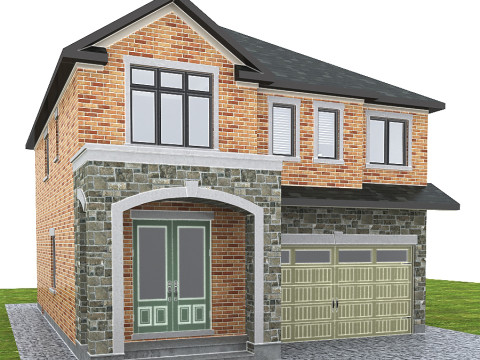 Model 4Elevatie A 3D Model