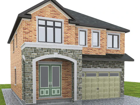 Model 4Elevation A 3D Model