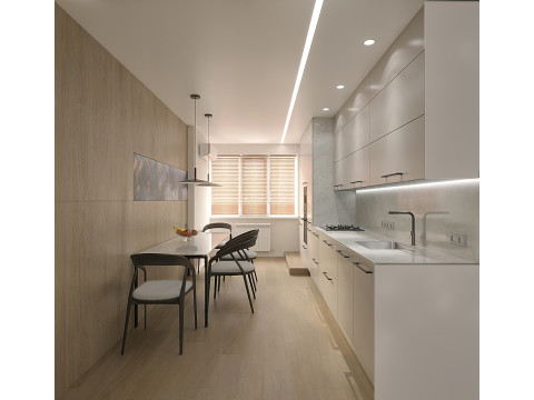 Scena Kuchnia z Jadalnią Model 3D