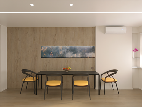 Scena Kuchnia z Jadalnią Model 3D