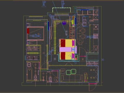 Scène Chambre d'enfant Modèle 3D