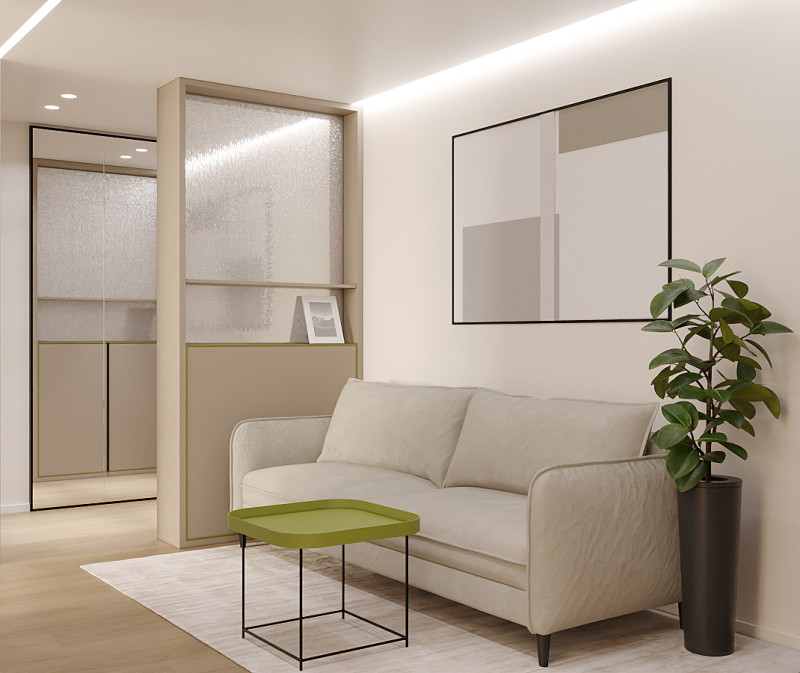 Escena de entrada moderna Modelo 3D .c4d .max .obj .3ds .fbx .stl .blend