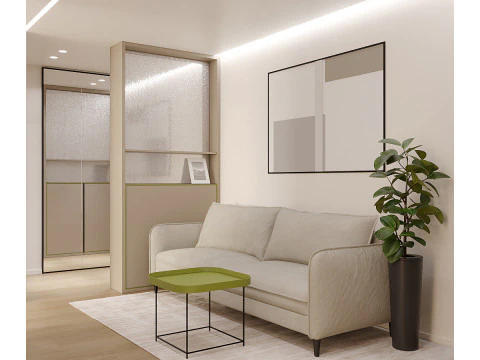 Сцена Современный Прихожая 3D Модель