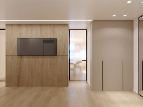 Escena de entrada moderna Modelo 3D