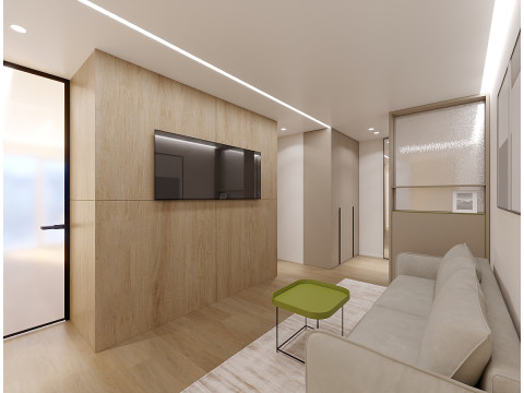 Escena de entrada moderna Modelo 3D