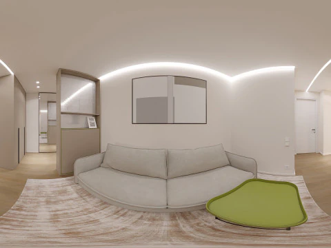 Scene Modern Entryway 3D Model