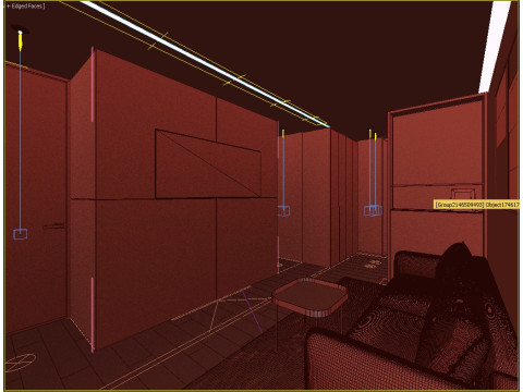 Escena de entrada moderna Modelo 3D