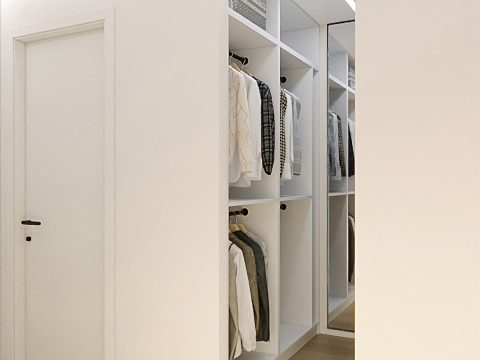 Scene - Bedroom with dressing room 3D Model