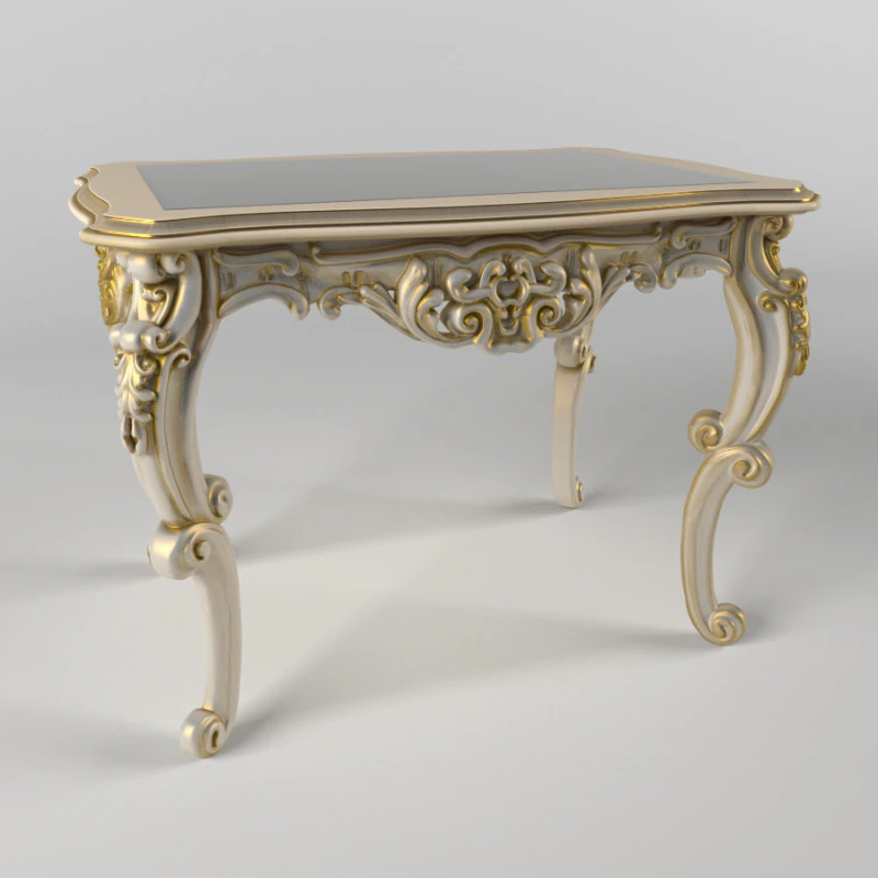 Dream Table Paolo Lucchetta 3D Model .c4d .max .obj .3ds .fbx .stl .blend