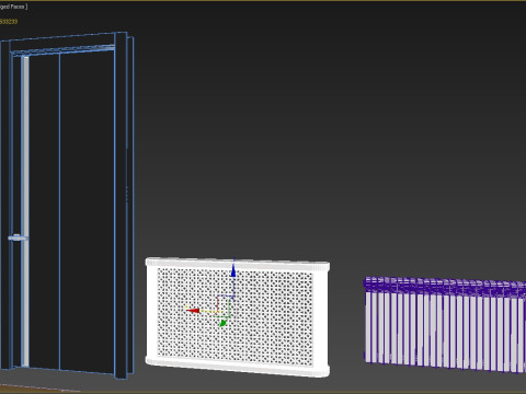 Escena Clásica Sala De Estudio Moderna Modelo 3D