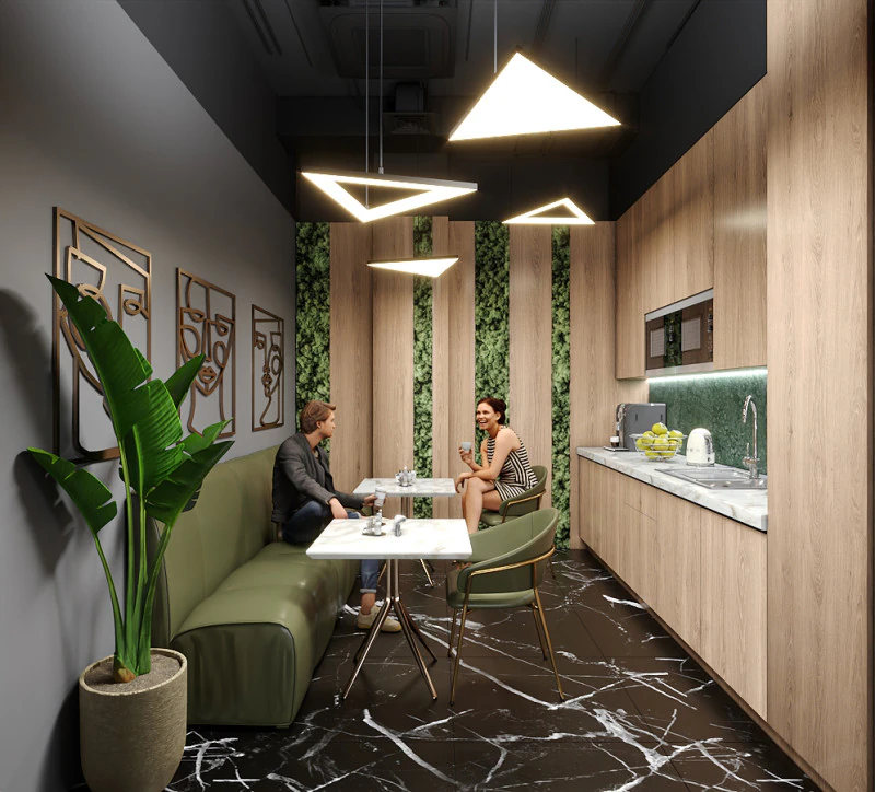 A set of 3 interior scenes of a modern kitchen 3D Model .c4d .max .obj .3ds .fbx .stl .blend 