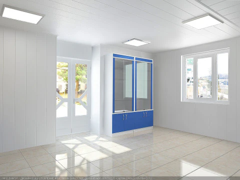 3D Scene Vulcanesti Retail Interior V-Ray 5 3ds Max 2013 3D Model