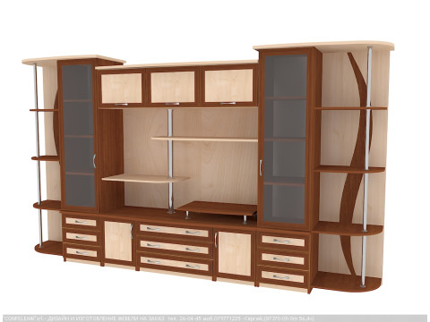 of the wall 3D Model