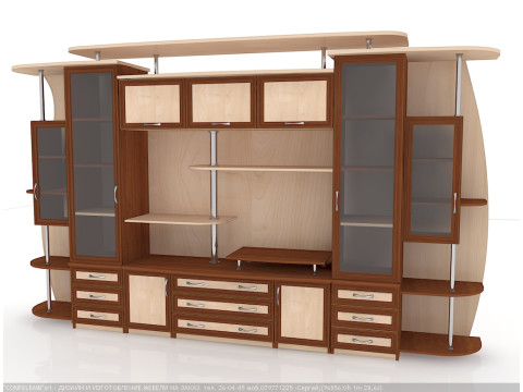 of the wall 3D Model