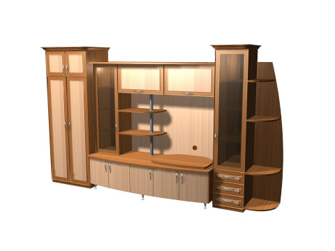 of the wall 3D Model