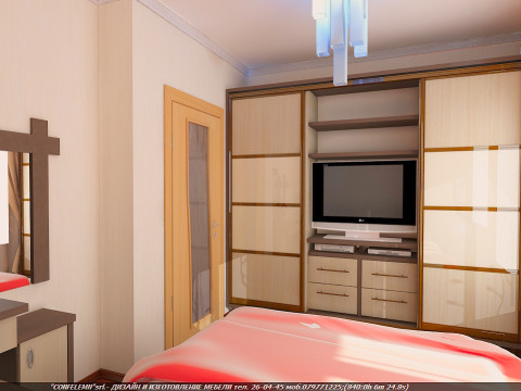 3D bedroom scene OLD HISTORY 3D Model