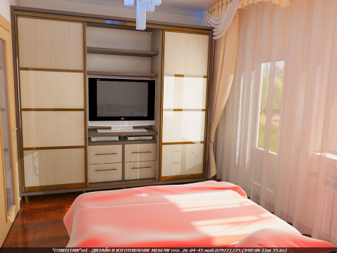 3D bedroom scene OLD HISTORY 3D Model