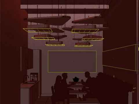 Office space - 3D SCENE 3D Model