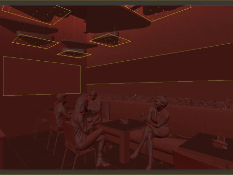 Office space - 3D SCENE 3D Model