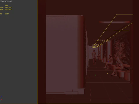 Office space - 3D SCENE 3D Model