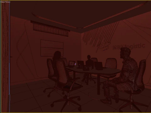 Office space - 3D SCENE 3D Model