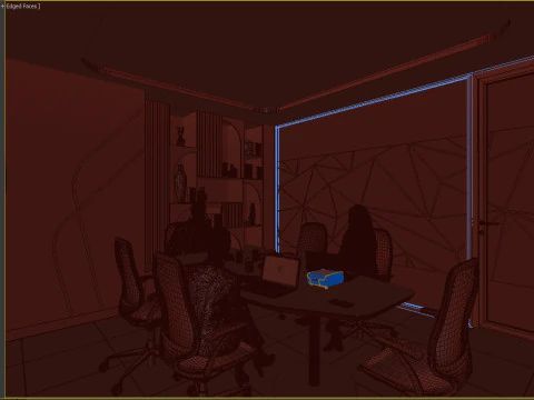 Office space - 3D SCENE 3D Model