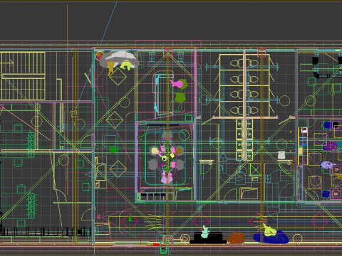 Office space - 3D SCENE 3D Model