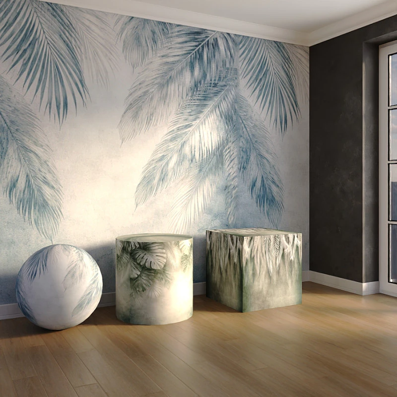 Collection of wallpapers Botanical Modern 3D Model .c4d .max .obj .3ds .fbx .stl .blend