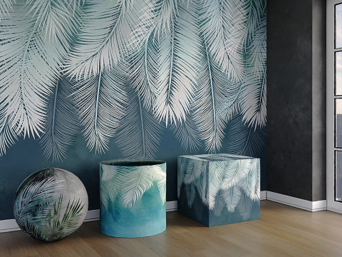 Warm tropic Graphite and mint Cold tropic 3D Model