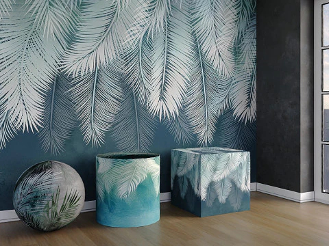 Warm tropic Graphite and mint Cold tropic 3D Model