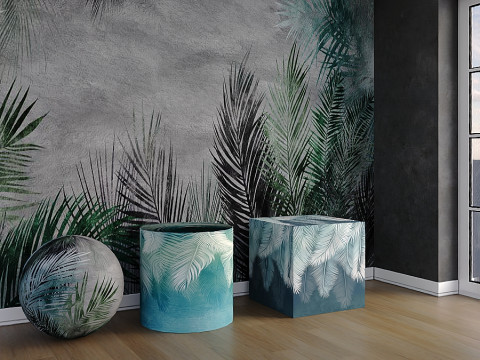 Warm tropic Graphite and mint Cold tropic 3D Model