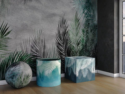 Warm tropic Graphite and mint Cold tropic 3D Model