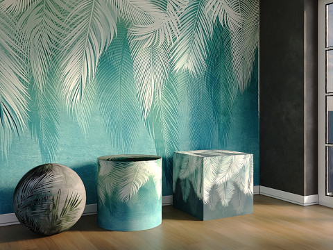 Warm tropic Graphite and mint Cold tropic 3D Model