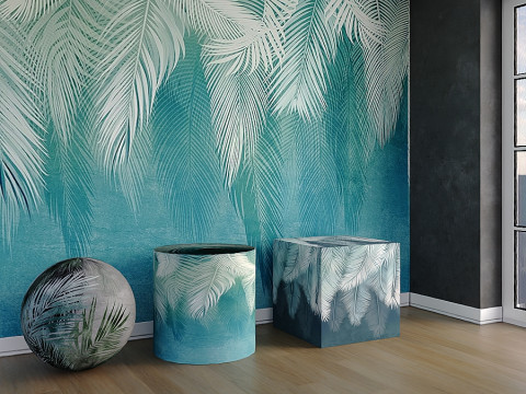 Warm tropic Graphite and mint Cold tropic 3D Model