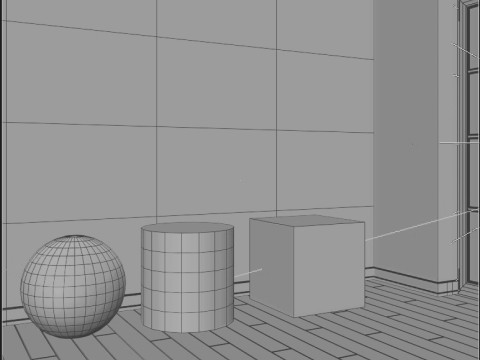 Warm tropic Graphite and mint Cold tropic 3D Model