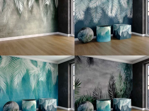 Warm tropic Graphite and mint Cold tropic 3D Model