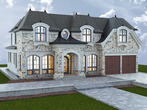 Das Modell des Hauses - 432 TENNYSON 3D Modell