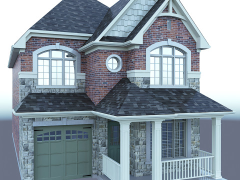 Modèle 32-4 maison B Modèle 3D