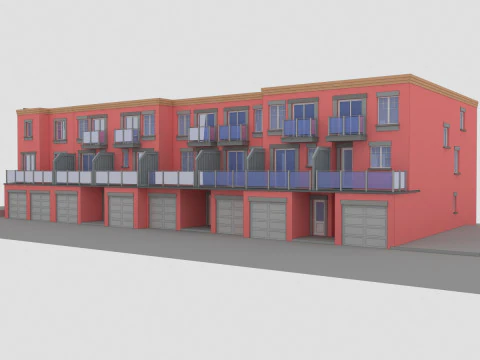 Block01 model 3D Model