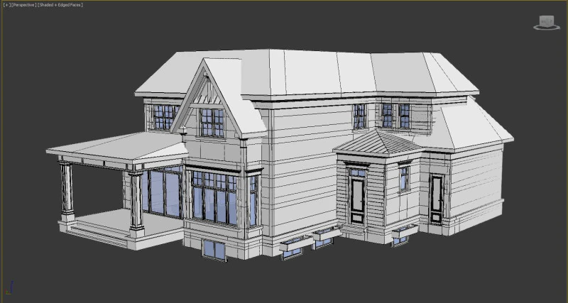 Example model 3D Model .c4d .max .obj .3ds .fbx .stl .blend 