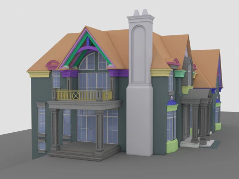 339 Mountain Brow--- model 3D Model