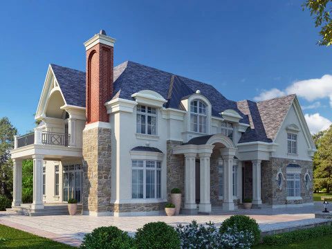 339 Mountain Brow--- model 3D Model