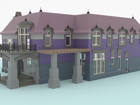 1421 Huş ağacı modeli 3D Model