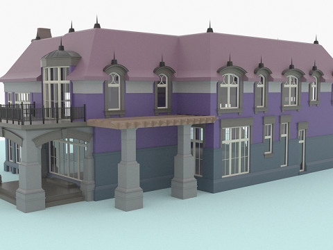 1421 Birchwood model 3D Model