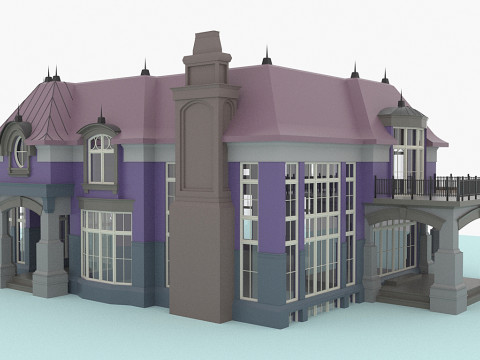 1421 Birchwood model 3D Model