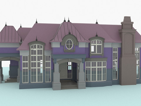 1421 Birchwood model 3D Model